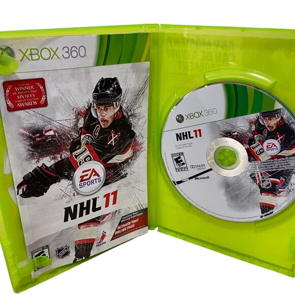 NHL 11: XBOX 360,Xbox  360 Video Games with manual - Picture 3 of 4